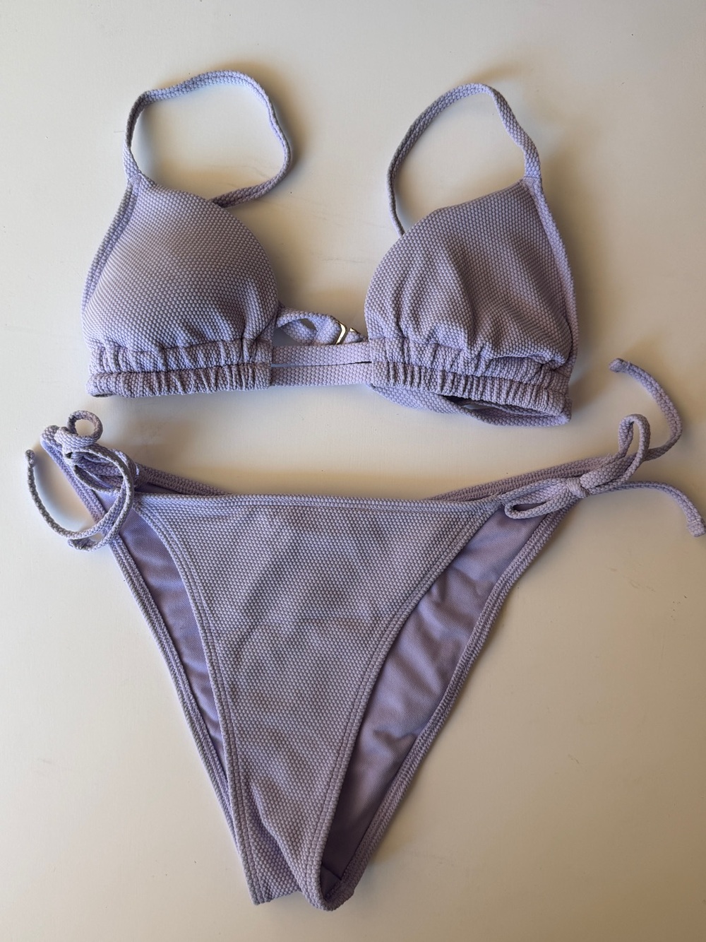 Purple Hollister bikini